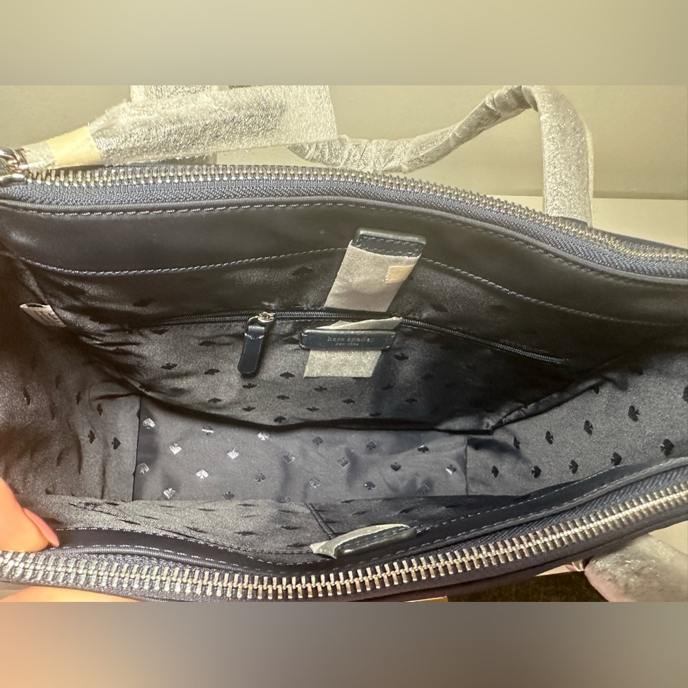 Kate Spade purse Nylon Navy - Picture 7 of 9